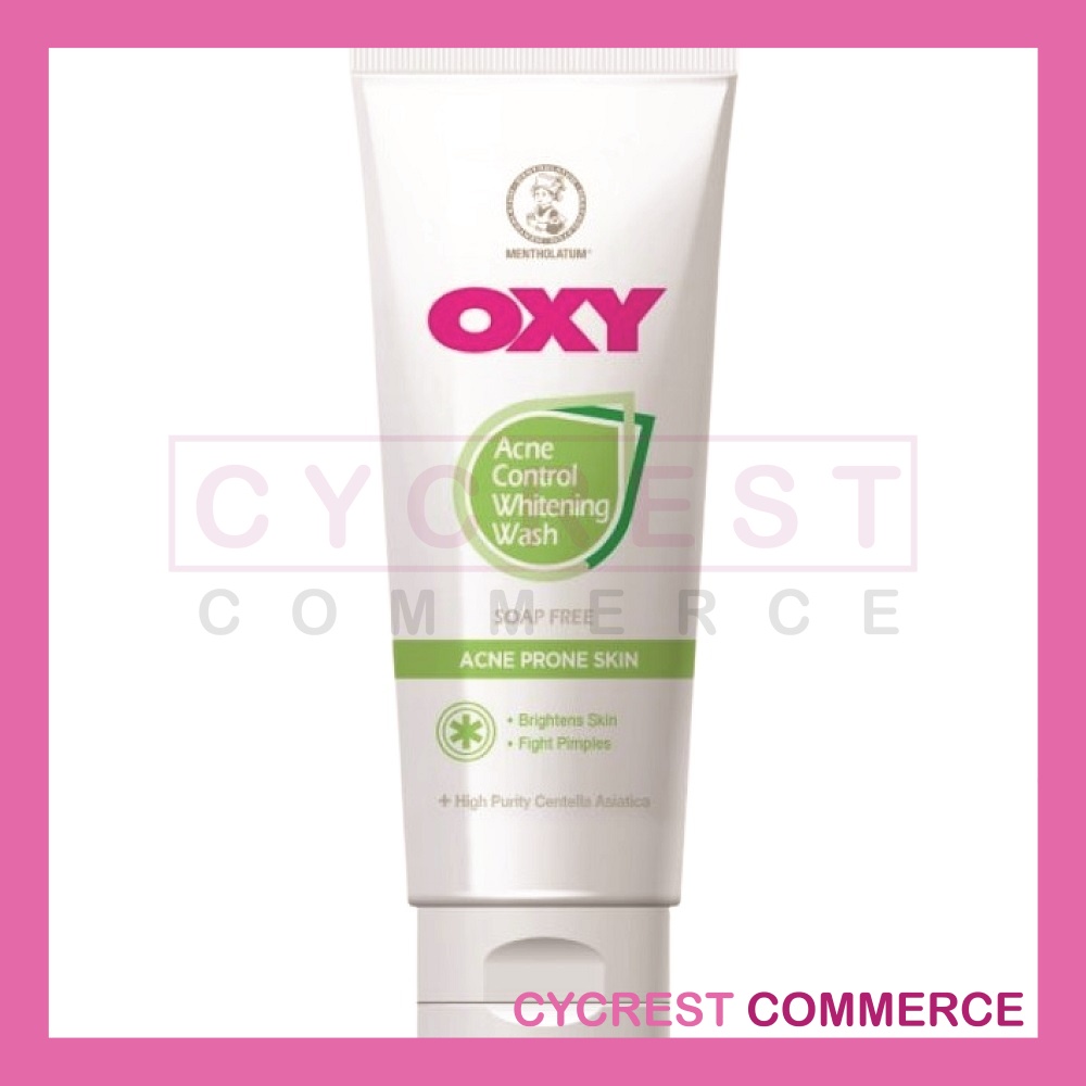 Oxy Acne Control Whitening Wash (100g) Shopee Malaysia