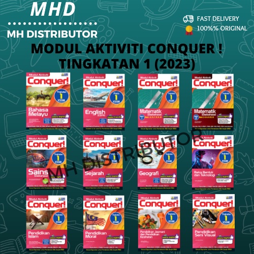 MHD Conquer KSSM Modul Aktiviti PT3 Tingkatan 1 Form 1 2023 