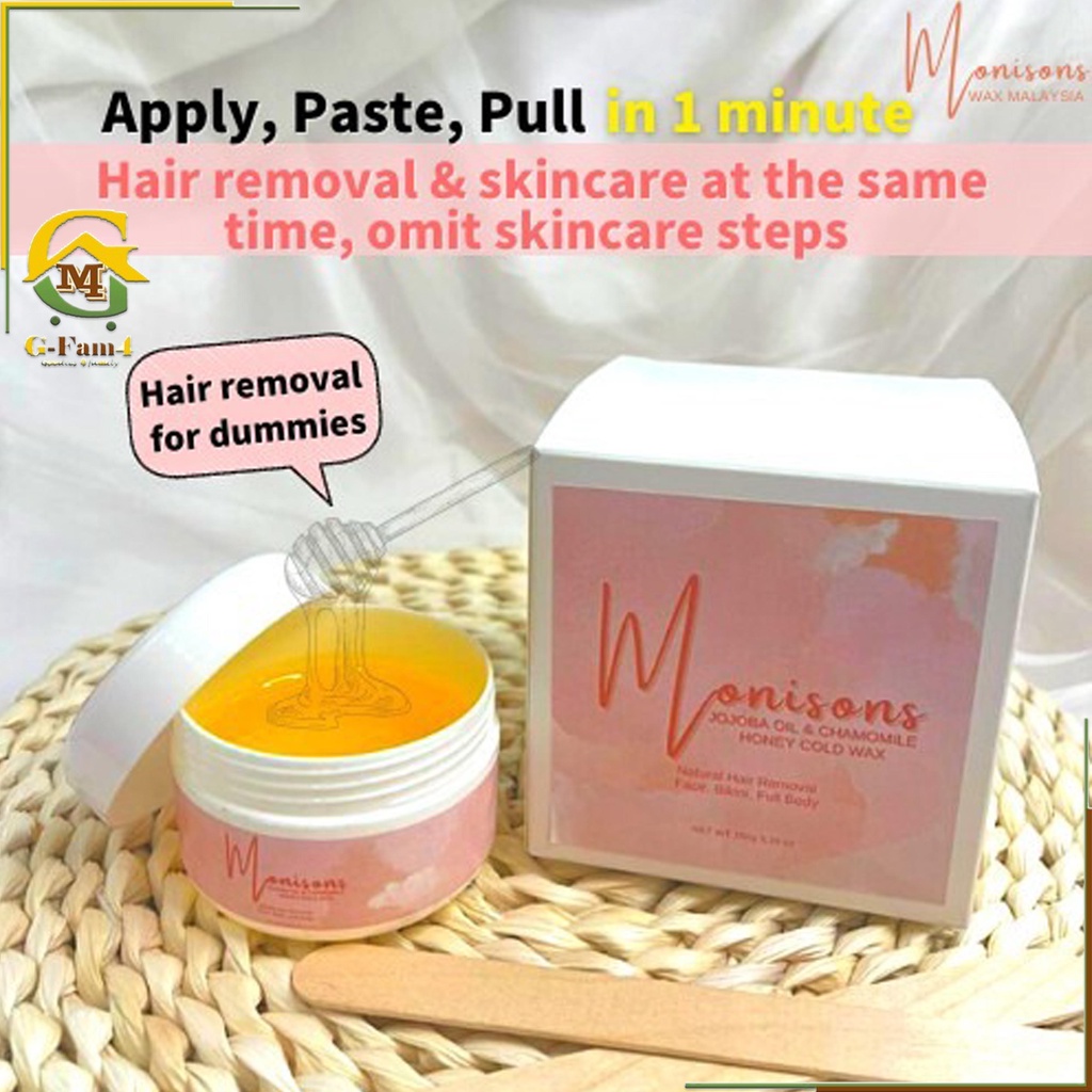 Monisons Organic Hair Removal Wax Cold Pregnant Woman Whitening Remove