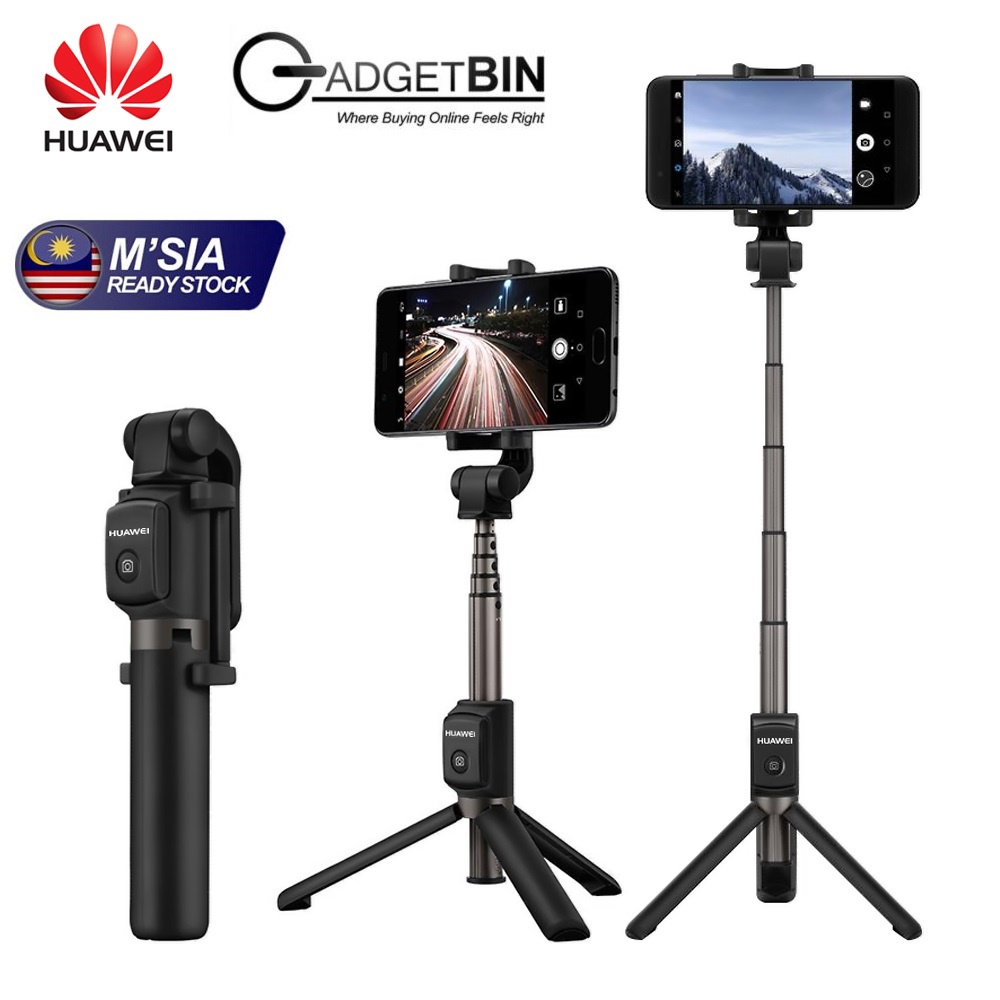 Original Huawei AF15 / CF15 Pro Bluetooth Selfie Stick Tripod Bluetooth ...