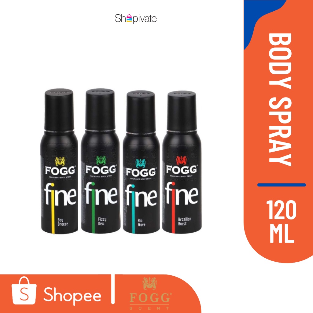 FOGG Fine Fragrance Body Spray 120ml | Shopee Malaysia