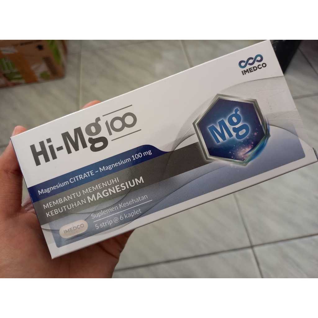 Hi-mg 100 / Joint Vitamins & Supplements / Magnesium (1strip)