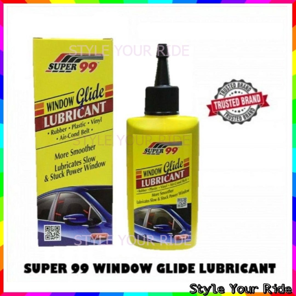 Super 99 Car Window Rubber Glide/Lubricant/Softner/Prorectant for