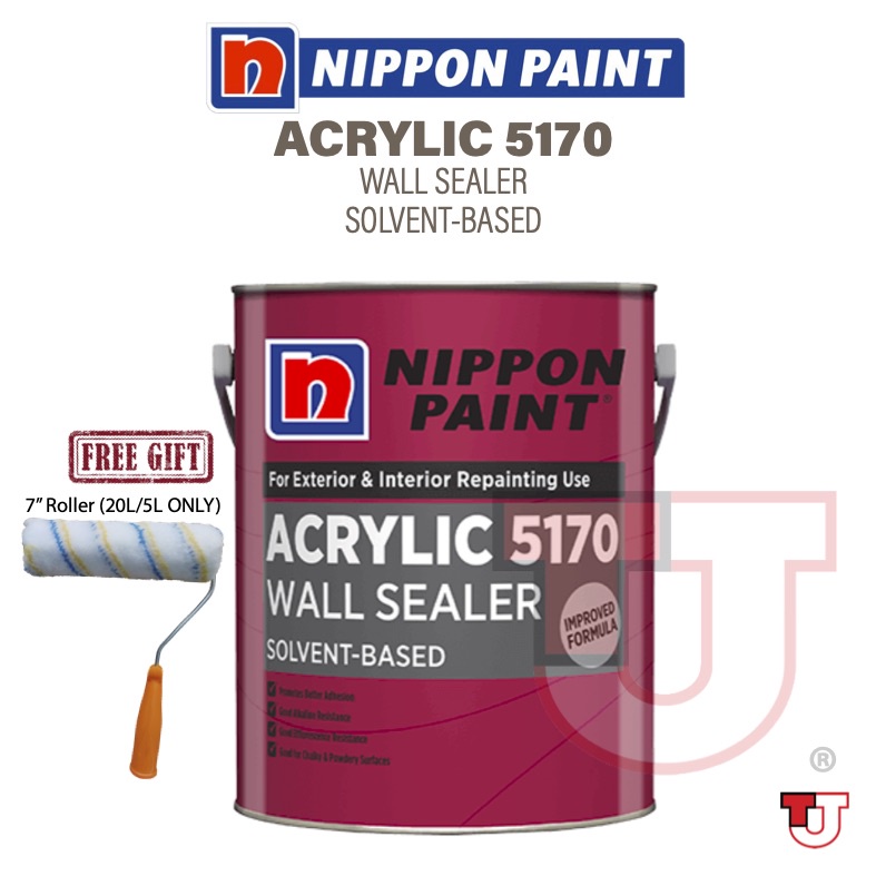 NIPPON PAINT ACRYLIC 5170 WALL SEALER | Shopee Malaysia