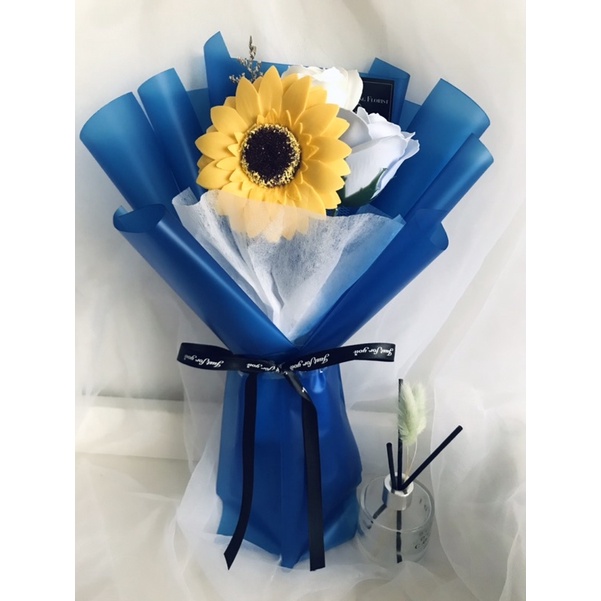 Sunflower Bouquet / Bunga Convo / Graduation Bouquet / Flower Bouquet