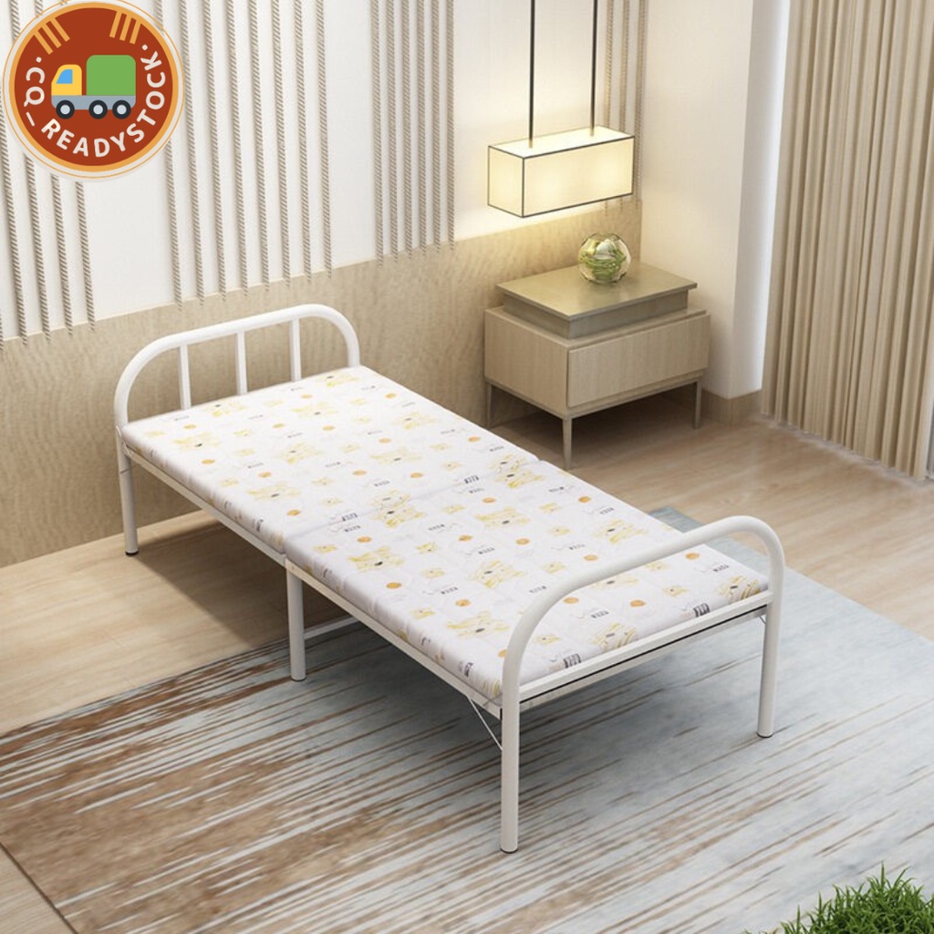 Ready Stock!! Katil Lipat Foldable Bed Single Bed Frame Bedroom ...