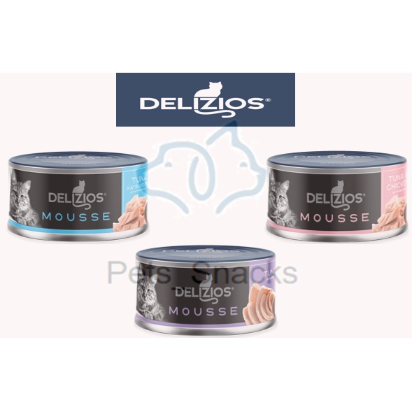 (Delizios) Mousse Wet Cat Food Canned Food (70g) Shopee Malaysia
