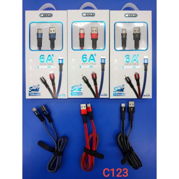 TITAN FAST CHARGING CABLE 3A/6A Quick Charge 3.0 QC3.0 BMF HIGH QUALITY FAST CHARGING CABLE