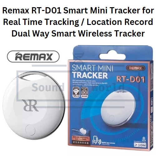 Remax RTD01 Smart Mini Tracker for Real Time Tracking / Location