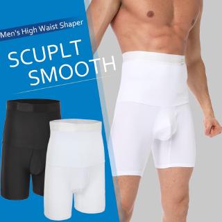 High Waist Girdle Pants Man - Men Tight Short Underwear Tummy Control Compression Corset Shaper Abdomen