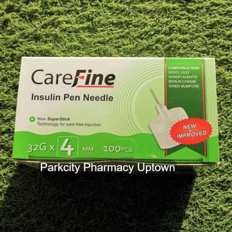 Carefine Insulin Pen Needle 4mm 100s 3100 Shopee Malaysia