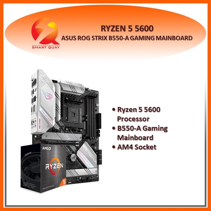 asus rog strix b550-f gaming amd ryzen 5 5600x