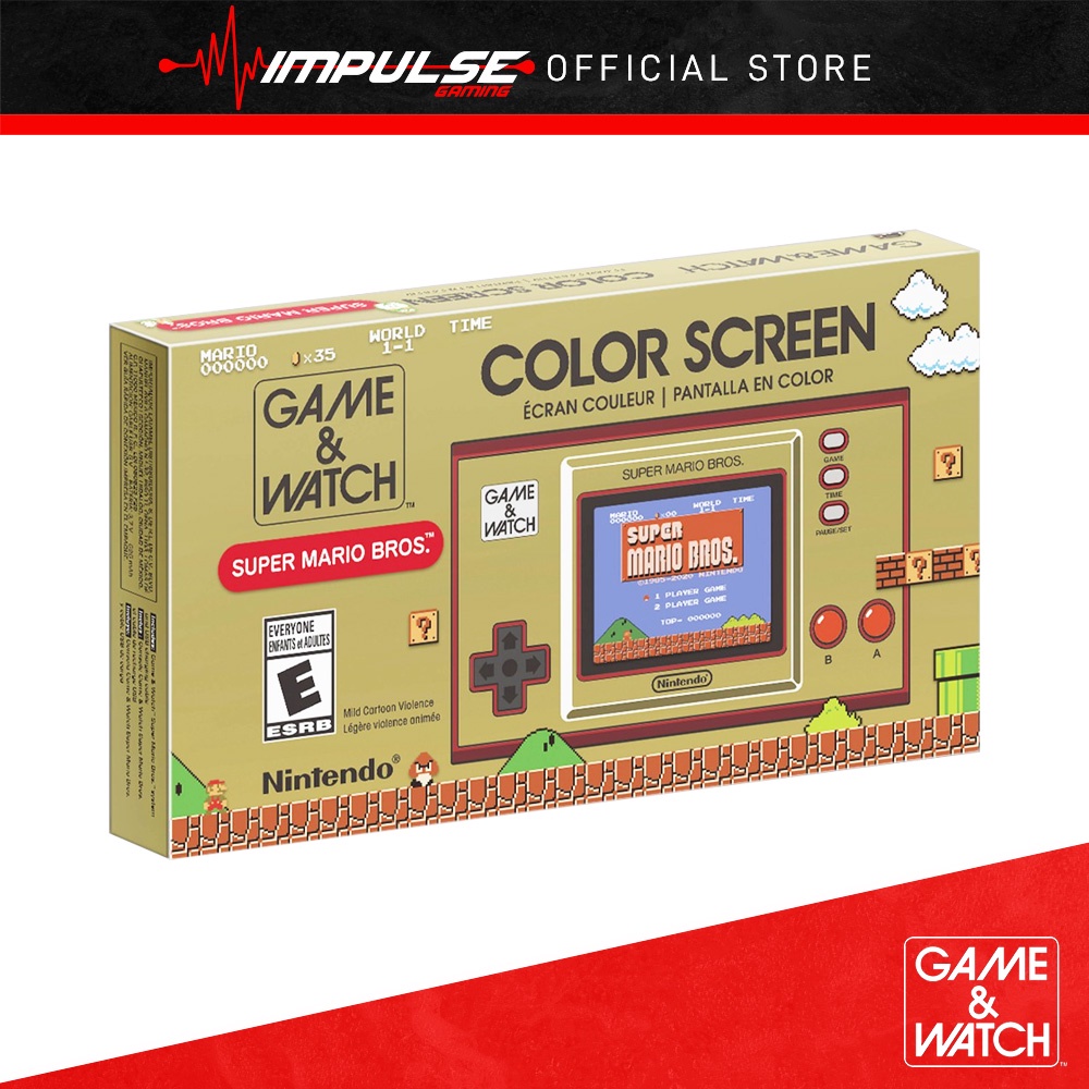 Nintendo Game and Watch Super Mario Bros Edition Import Set | Shopee  Malaysia