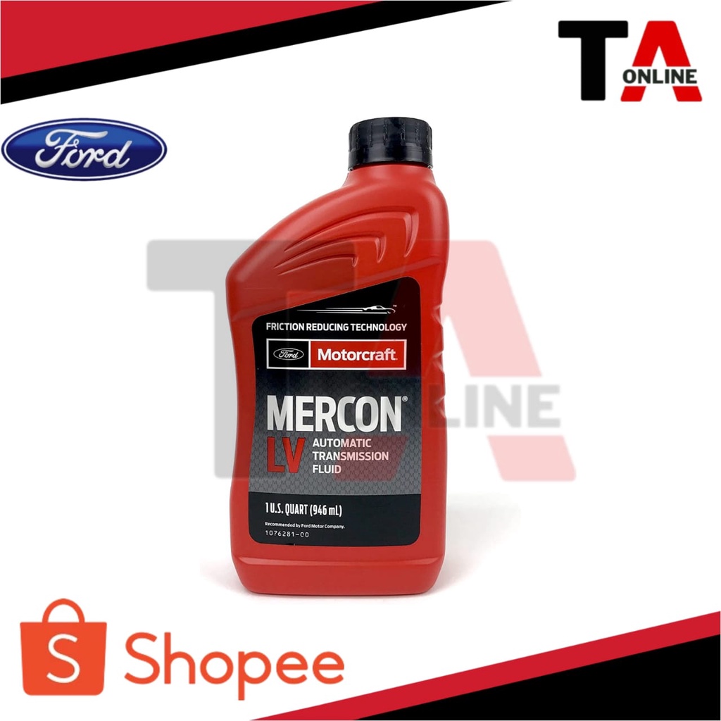 FORD MOTORCRAFT Mercon LV Automatic Transmission Fluid for FORD Ranger T6  946ml 1076281-00