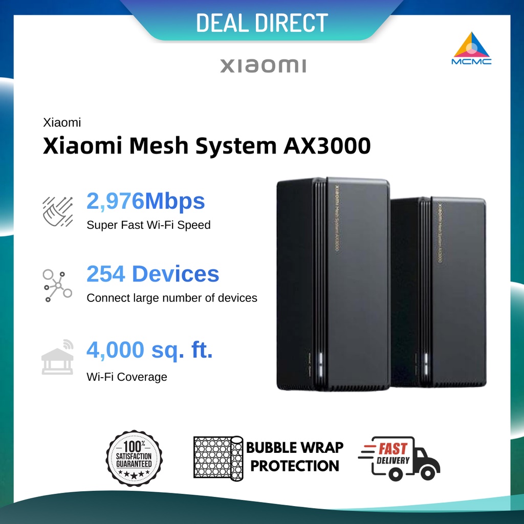 [ READY STOCK ] Original Xiaomi WiFi Router Modem Xiaomi Mesh System