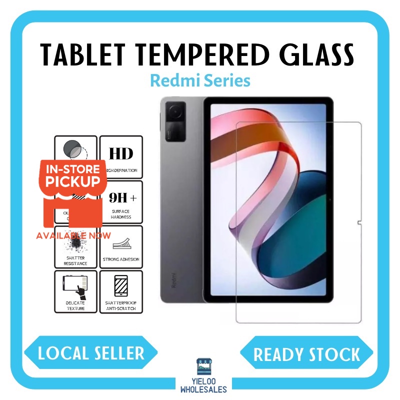 (BELI 2 PERCUMA 1) Redmi Pad 10.61'' / Pad SE / Pad Pro Tempered Glass Screen Protector
