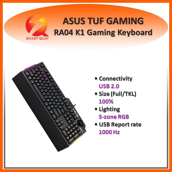 Клавиатура asus ra04 tuf обзор