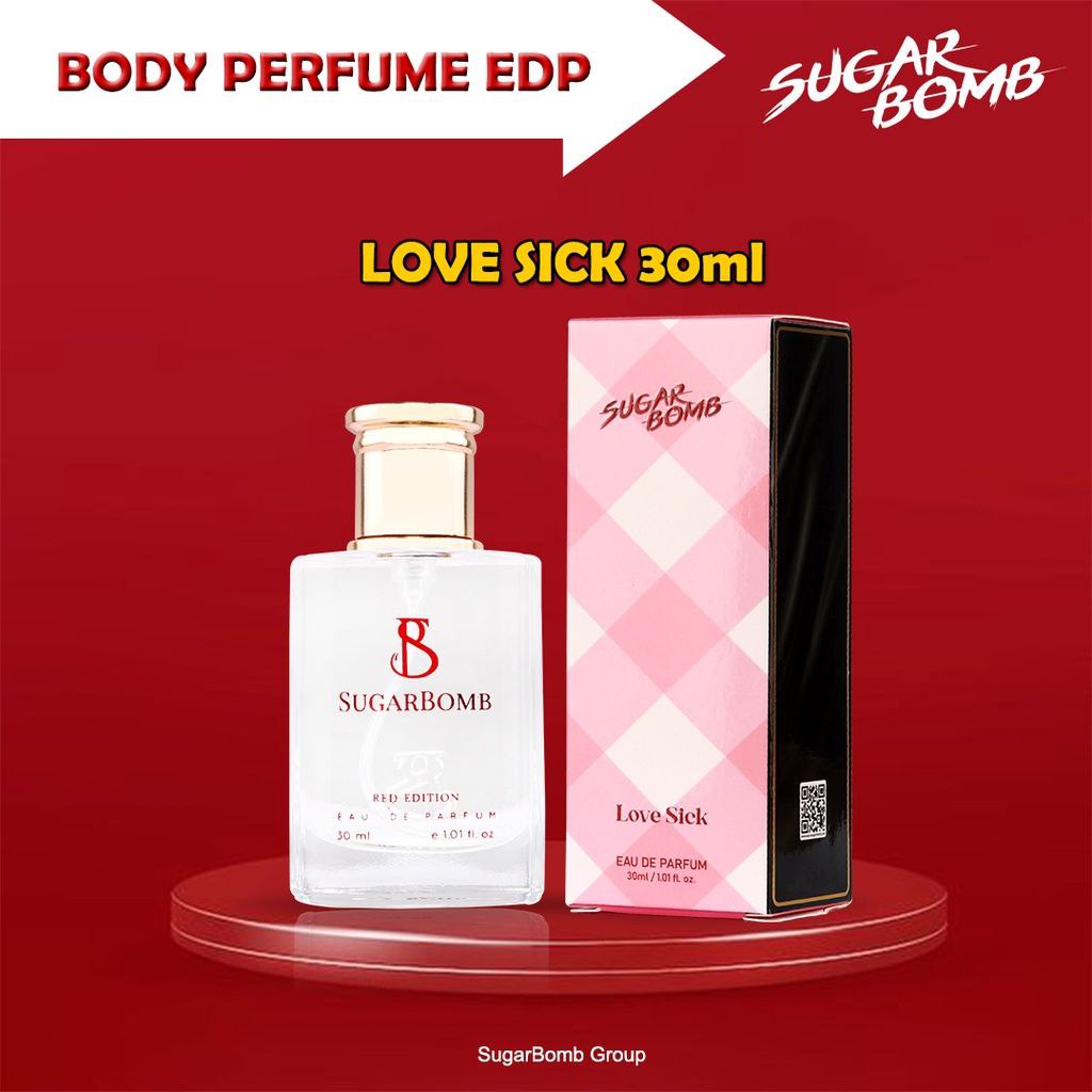SugarBomb EDP 30ml Love Sick Women Perfume (Sweet Fantasy) Shopee