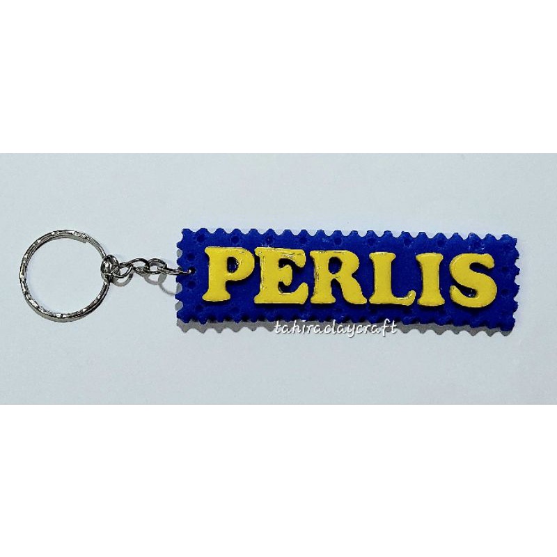 Keychain | Keychain Perlis | Keychain Custom | Keychain Clay | Keychain Malaysia | Souvenir | Gift | Perlis