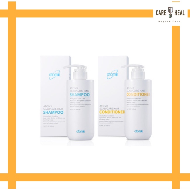 Korea Atomy Scalp Care Shampoo / Conditioner 500 ml Set Shopee Malaysia