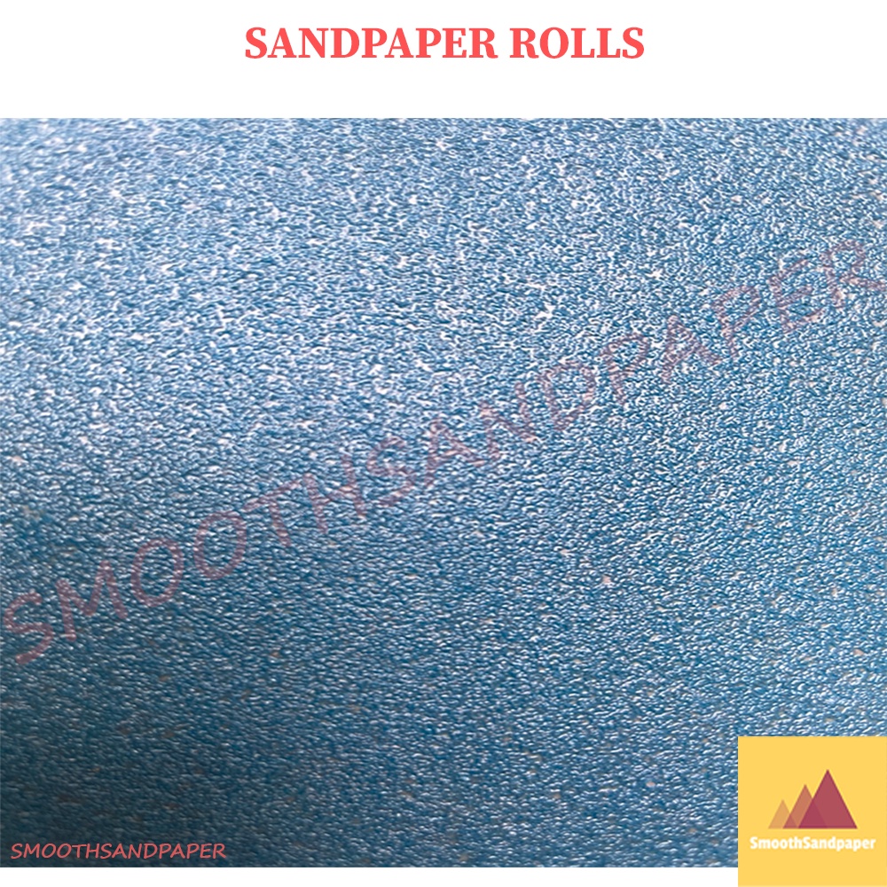 Sandpaper Roll Aluminium Oxide Kertas Pasir Roll 100mm x 1 Meter Wood Metal DIY 木工 铁工 砂纸卷 image 4