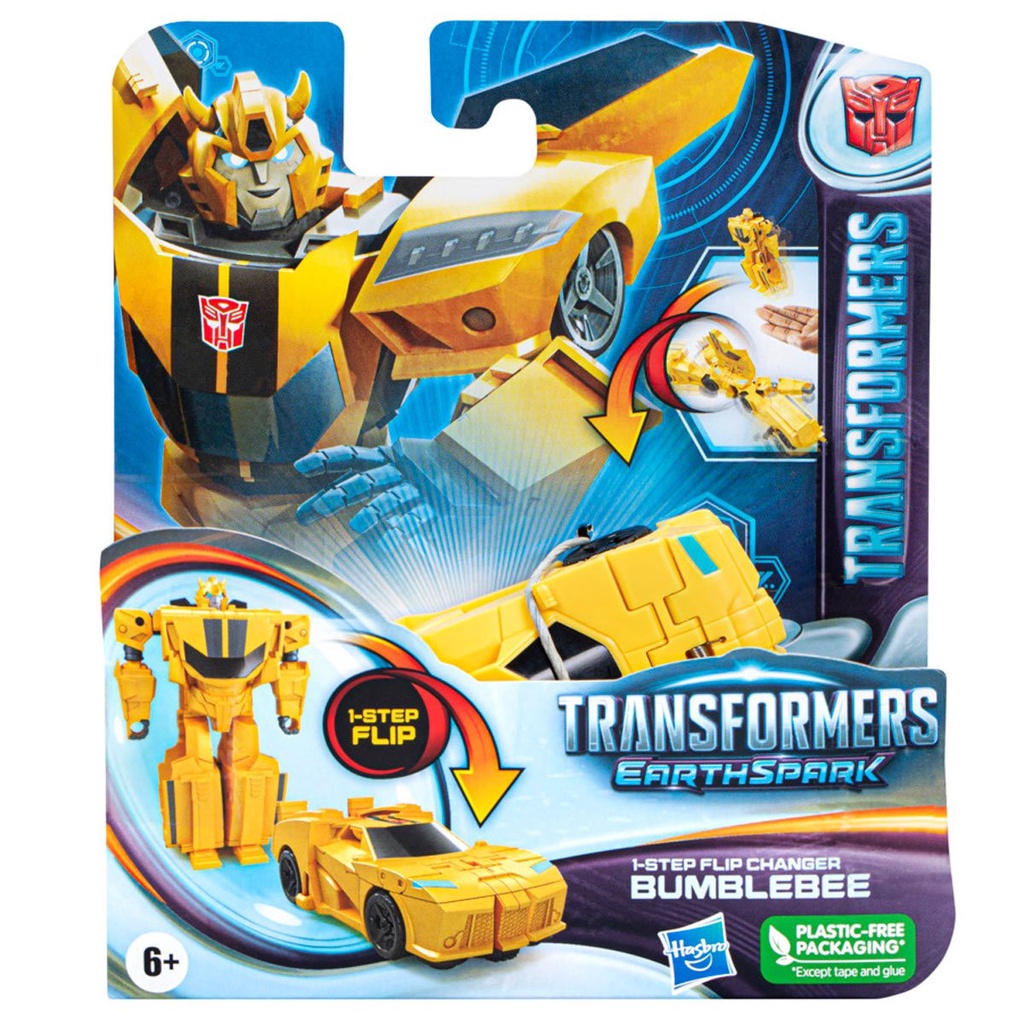 Transformers Earthspark 1 Step Flip Bumblebee Shopee Malaysia