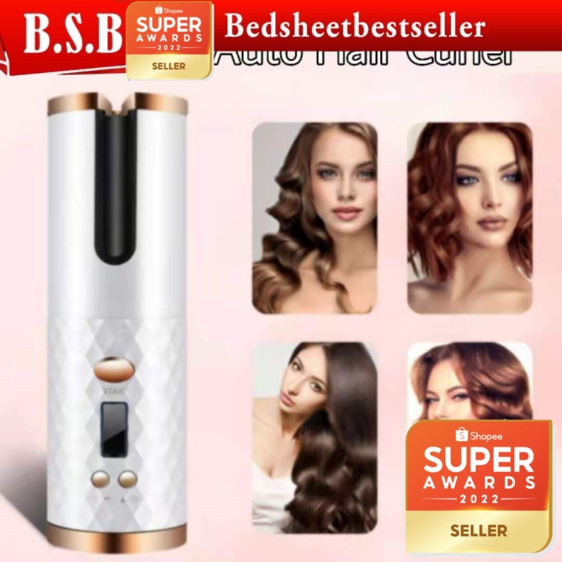 B.S.B Wireless hair Curler 无线自动卷发神器 卷发棒curls rambut roller styling curly curl iron Curling