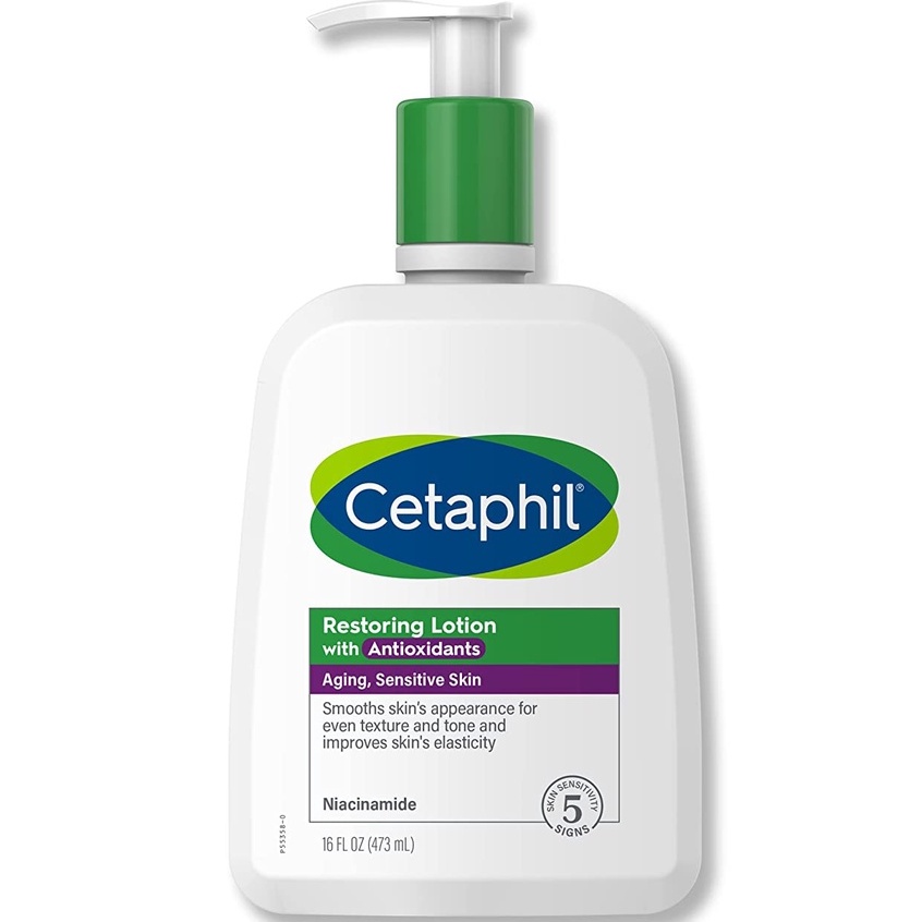 Cetaphil Restoring Body Lotion with Antioxidants for Aging Skin, Great