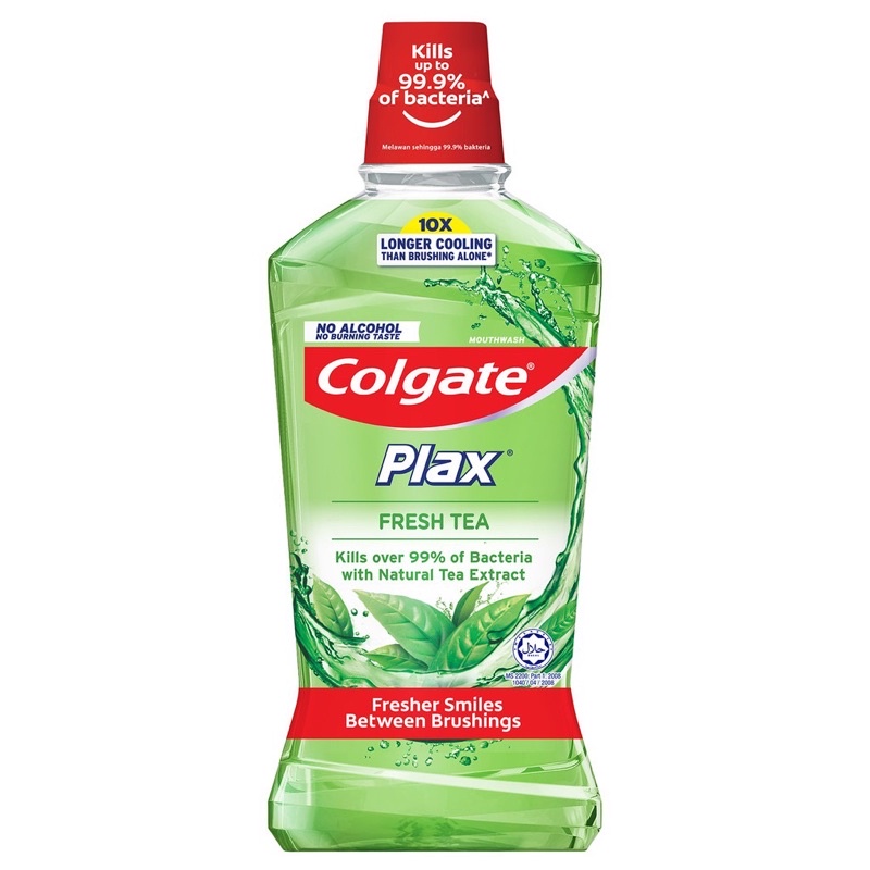 Colgate Plax Fresh Tea Mouthwash 1L | Shopee Malaysia