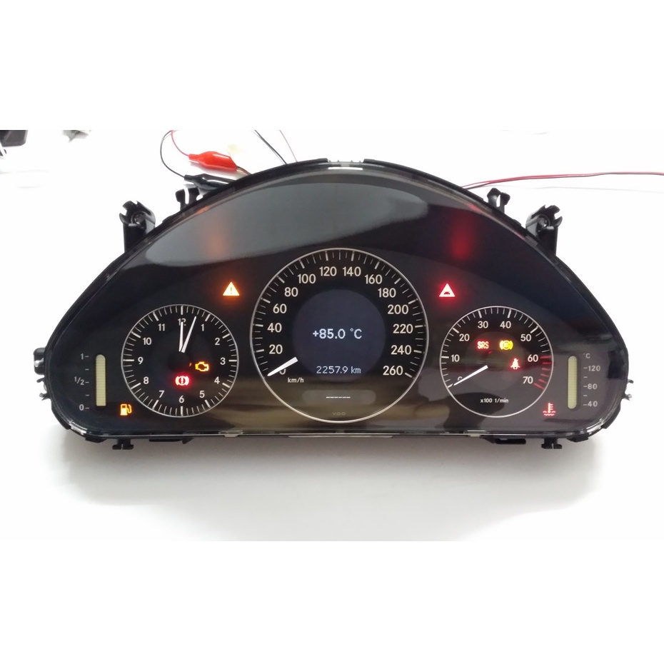 LED Speedometer Light Kit For Mercedes W211 S211 Change Dashboard Color