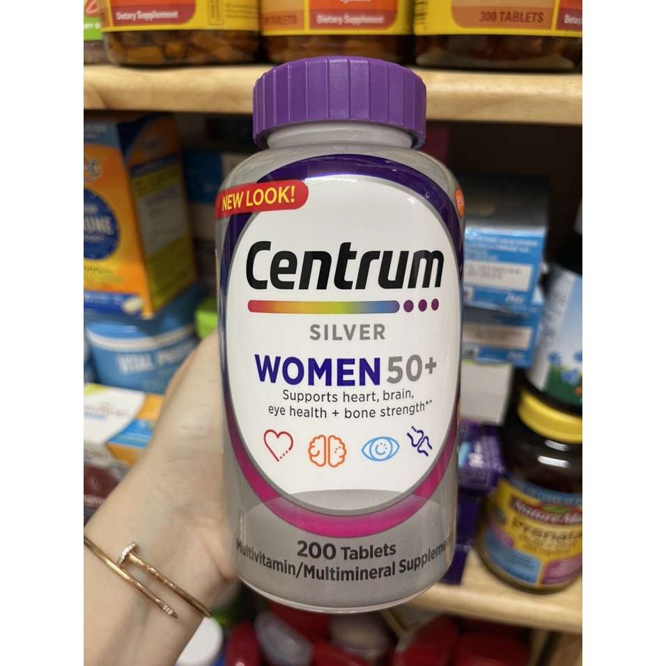 Exp 12 2023 Vitamins For Women Over 50 Years Old Centrum Silver 1831