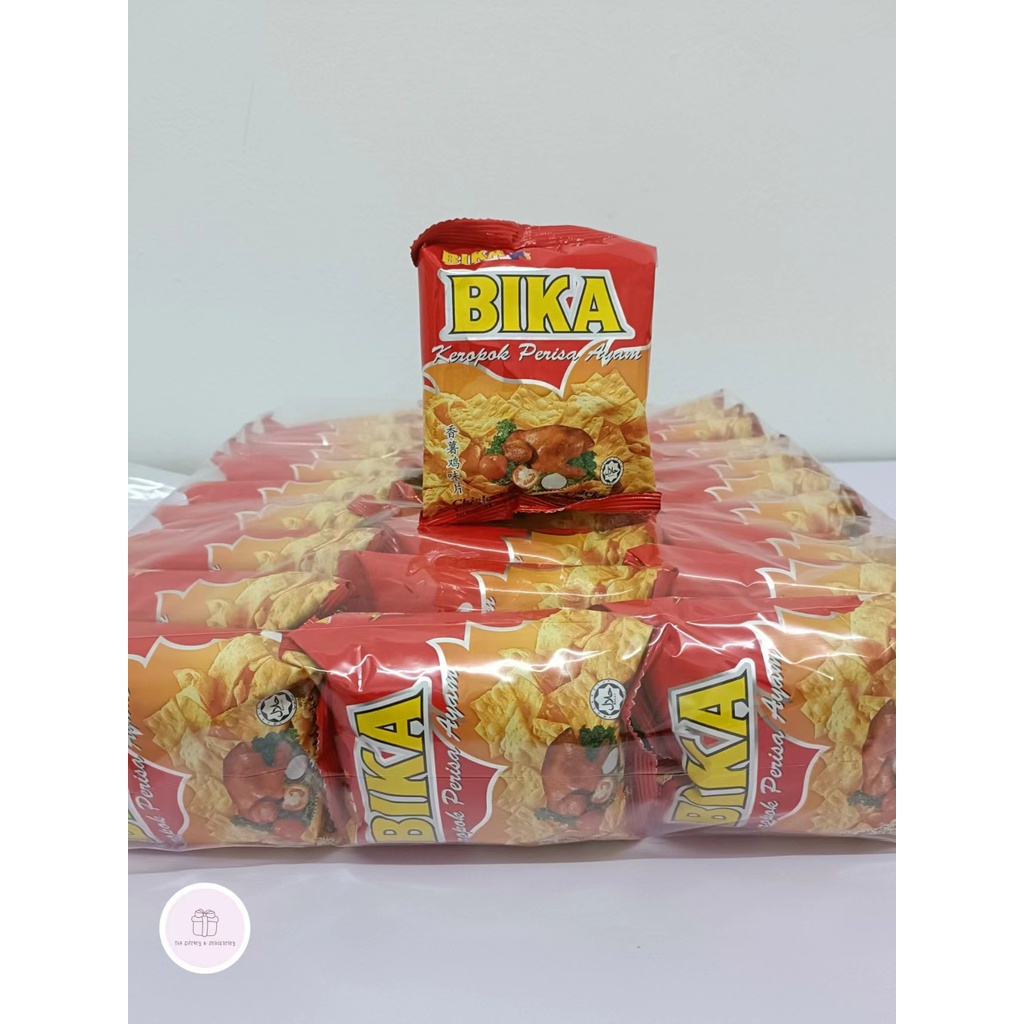 Classic Snack - Bika Keropok Perisa Ayam (1 pack) | Shopee Malaysia