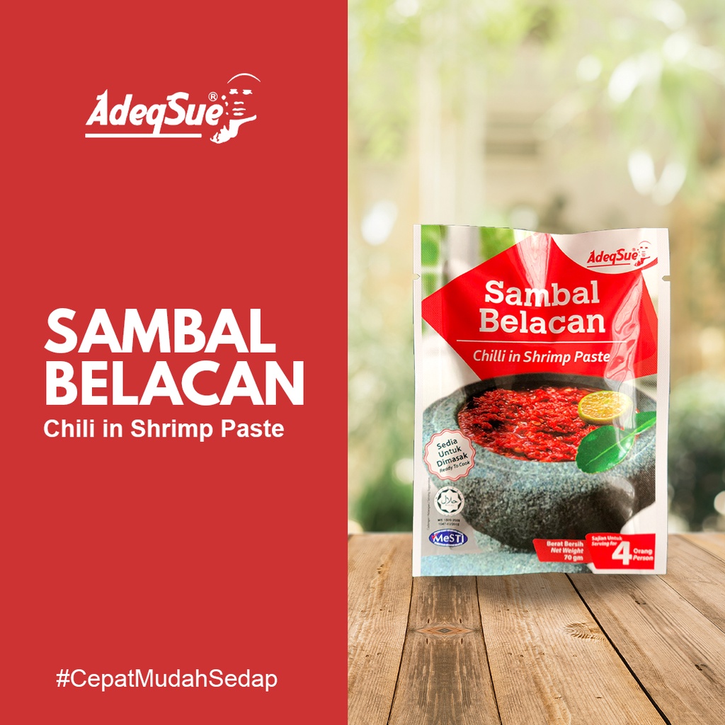 Sambal Belacan AdeqSue | Shopee Malaysia