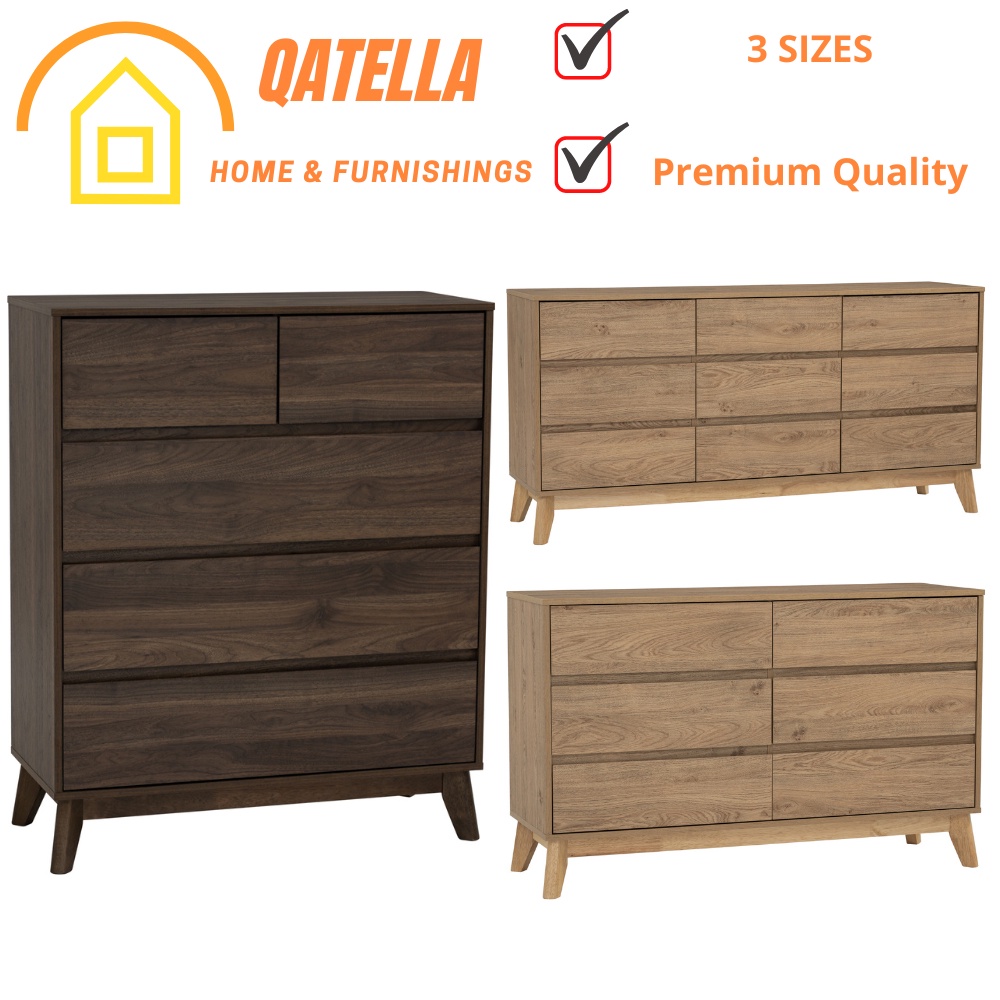Qatella HIRADO 1.2/1.5M Multipurpose Sideboard Storage Box