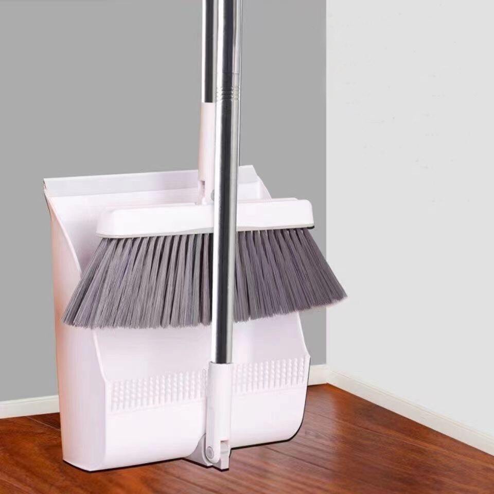 FREE GIFT  2 in 1 Foldable Broom Dustpan Set Sweeper Broom Household Floor Outdoor Indoor broom {SELLER}