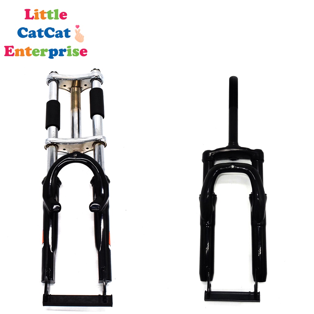 Candy 20" Double Fork / Downhill Suspension Fork / Fork Basikal Lajak