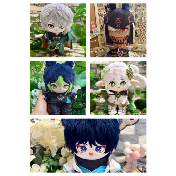Mikele Genshin impact doll the wanderer kaveh nahida doll tighnari scaramouche doll