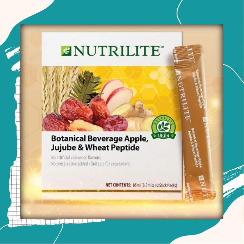 Nutrilite Botanical Beverage berries with lutein / Apple jujube & wheat