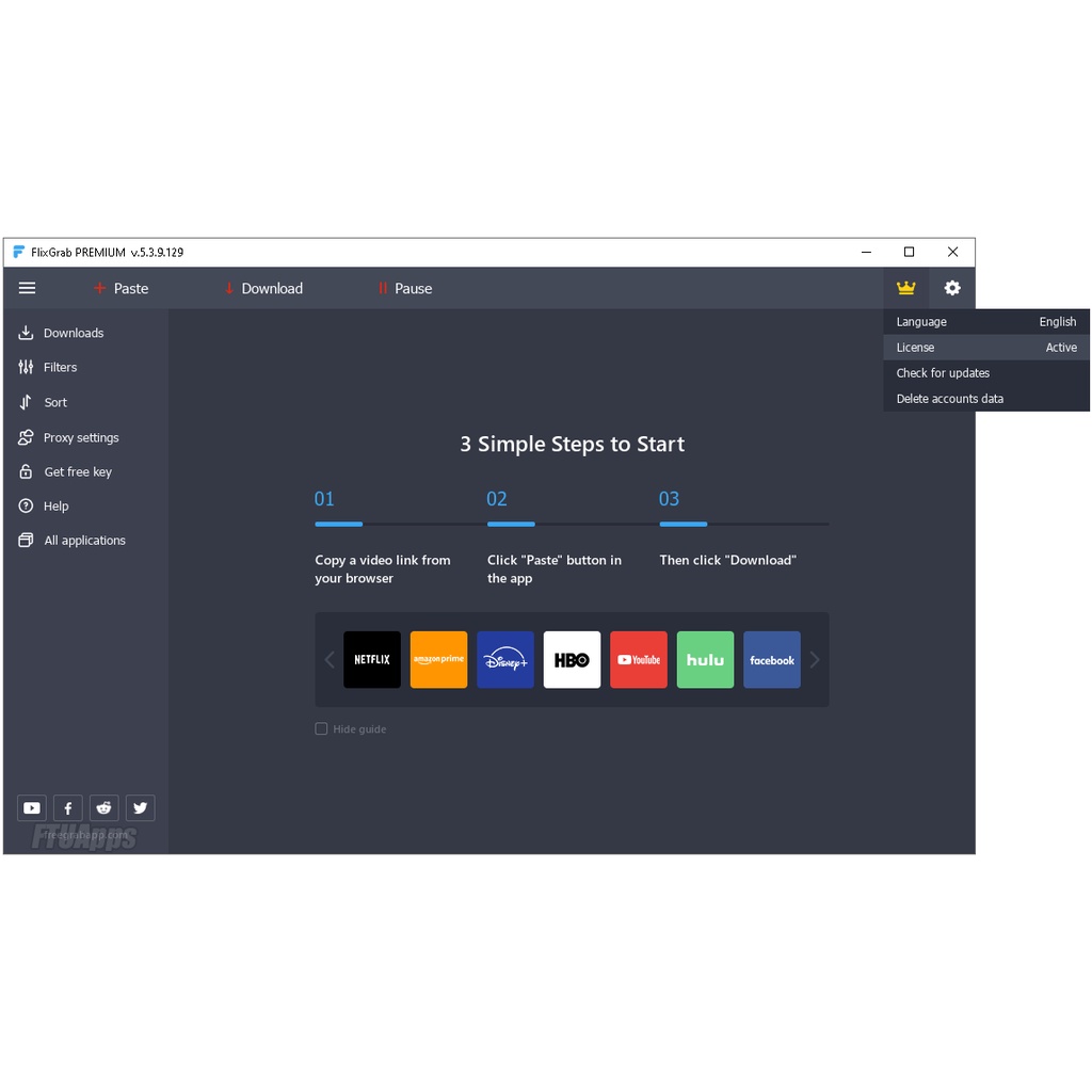 FlixGrab v5.3.9.1129 Premium Multilingual Pre-Activated