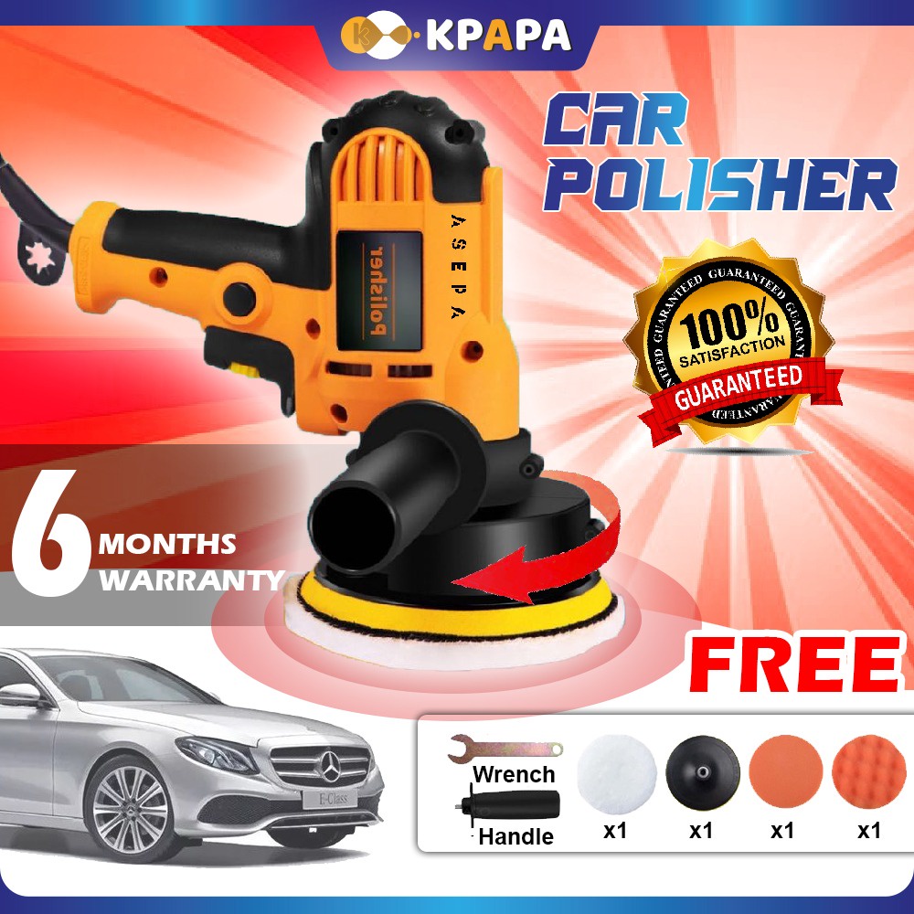 ASEPA Multifunctional 700W Car Polisher 125mm Waxing Machine Buffer