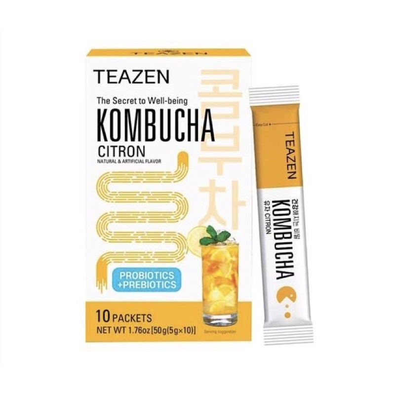 TEAZEN KOMBUCHA 5G X 10S | Shopee Malaysia