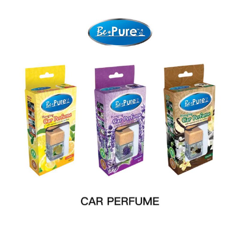 Be PURE Hanging Car Perfume Air Freshener (6ml) Shopee Malaysia