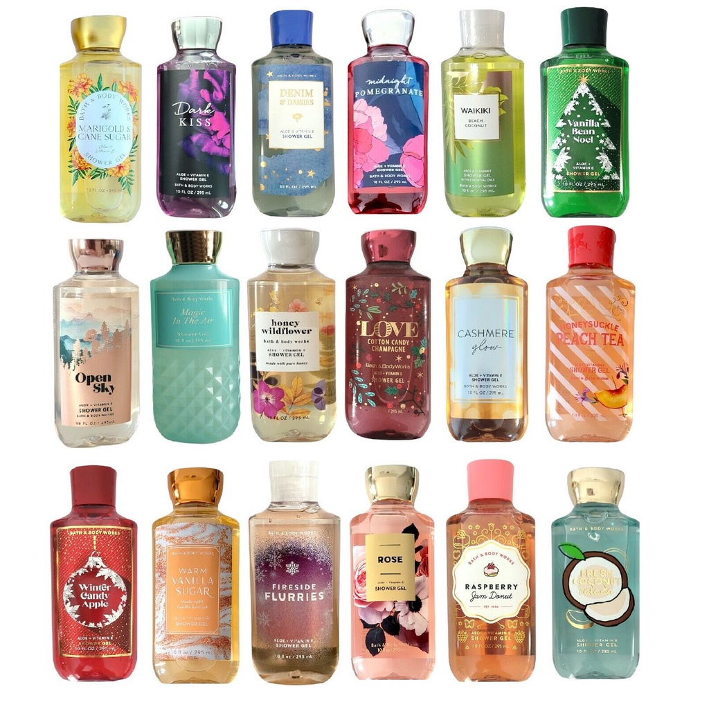 Bath Body Works Shower Gel 295ml Shower Gel Murah Ready Stock Shopee