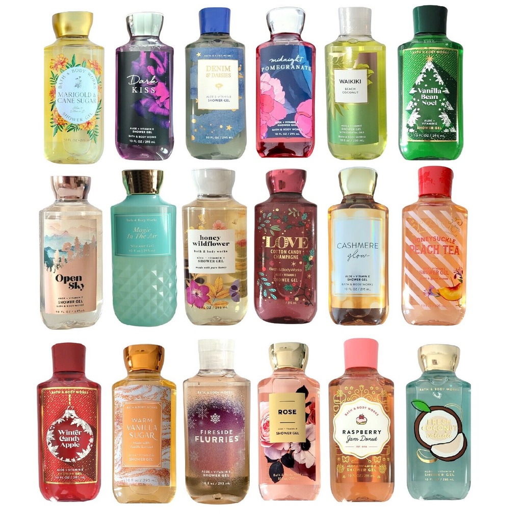 Bath Body Works Shower Gel 295ml Shower Gel Murah Ready Stock | Shopee ...