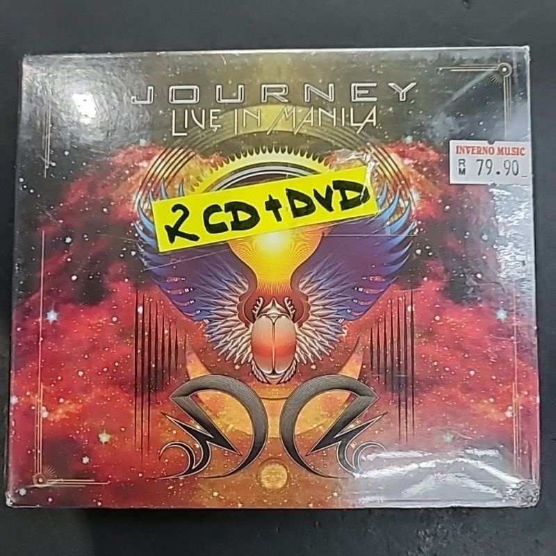 journey live in manila dvd