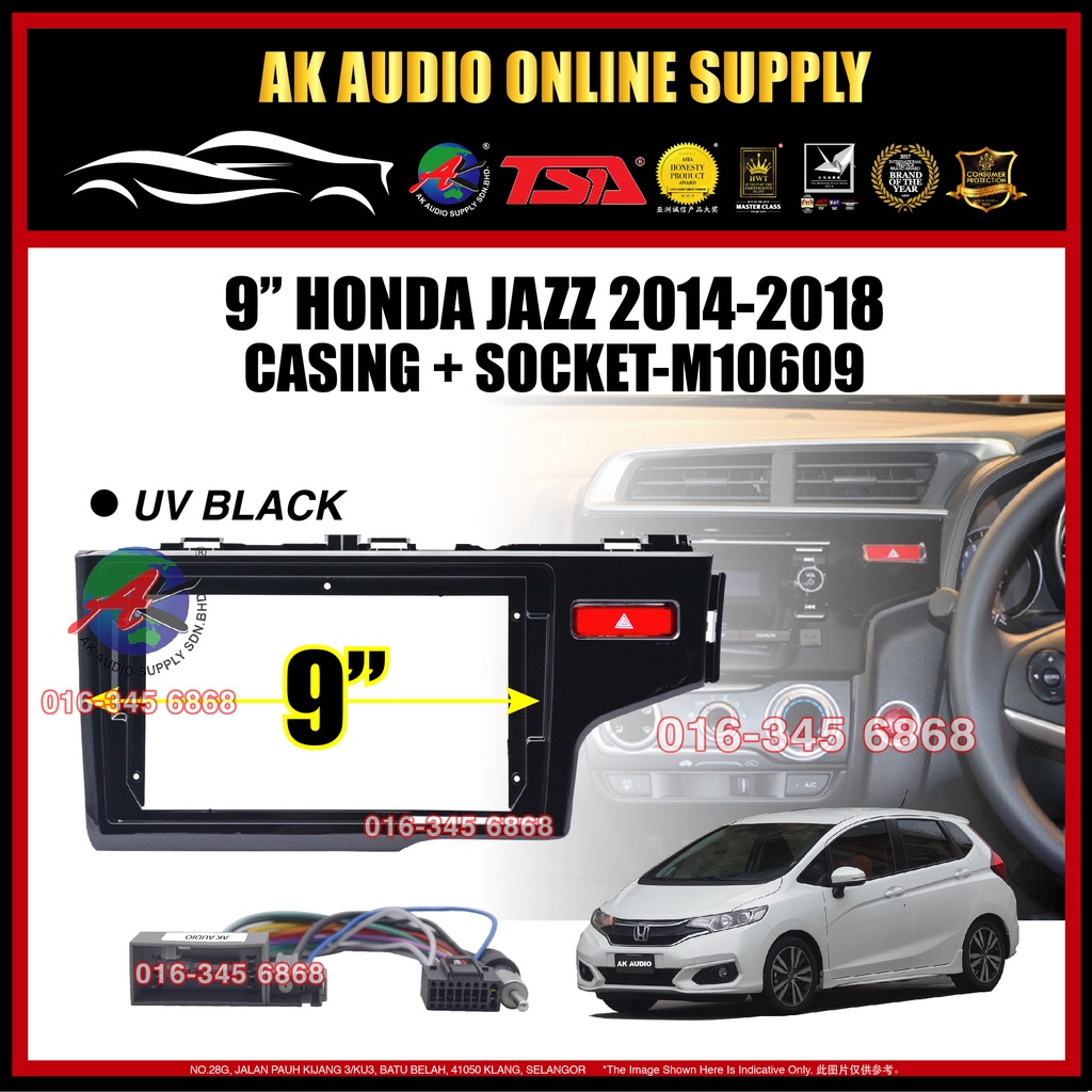 Honda Jazz 2014 - 2018 Android Player 9