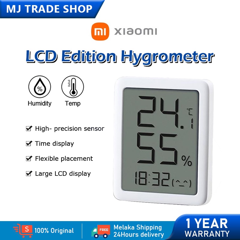 Xiaomi Thermometer LCD Edition Hygrometer MI APP Smart Bluetooth ...