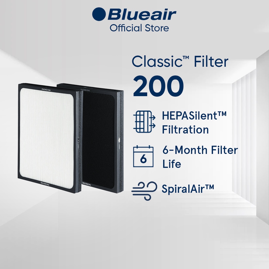 Blueair Classic 200/300 Series Air Purifier Particle Replacement Filter