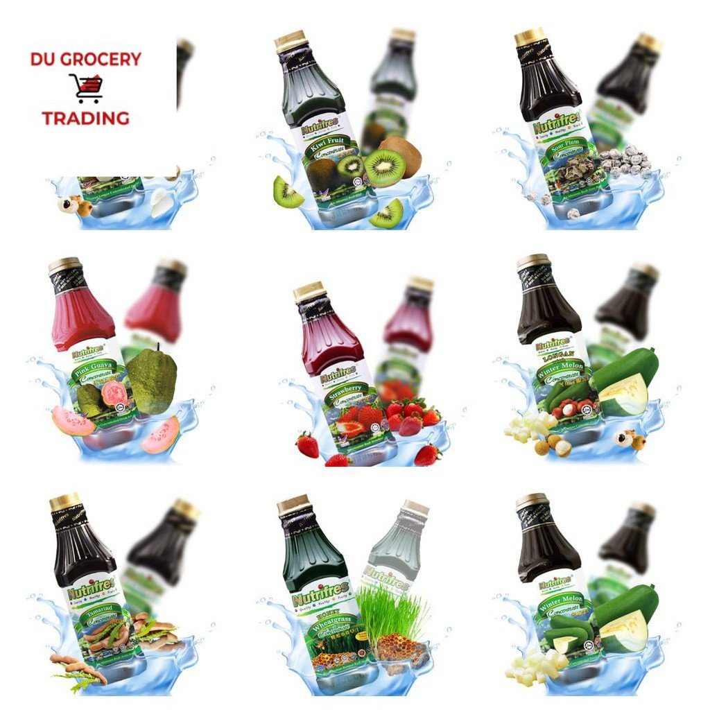 NUTRIFRES Bes Minuman Pelbagai Perisa 1000 ml Nutrifresh 1 Liter / 1000