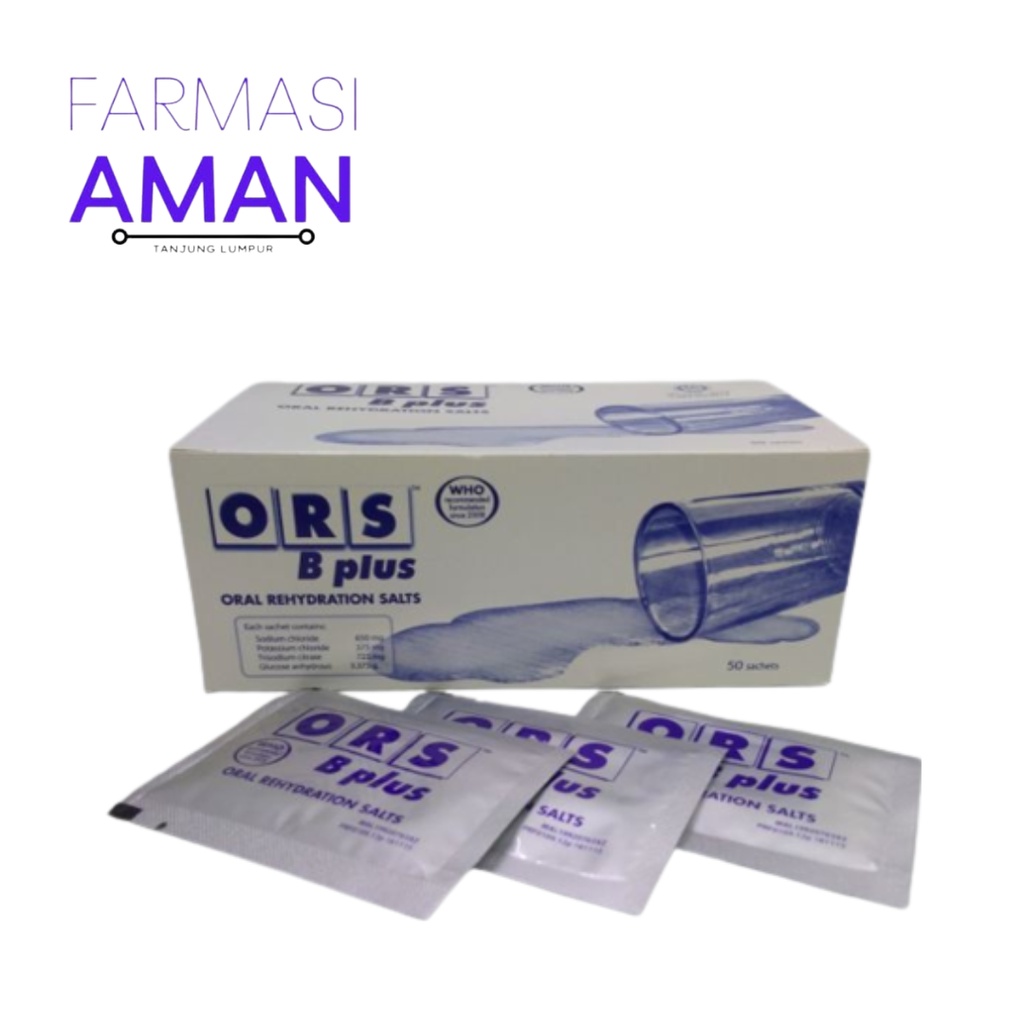 Ors B Plus Original 1s Oral Rehydration Salts Shopee Malaysia 6411